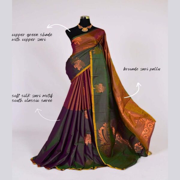 Silk Saree Multi Color