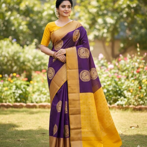 Chanderi Silk cotton saree