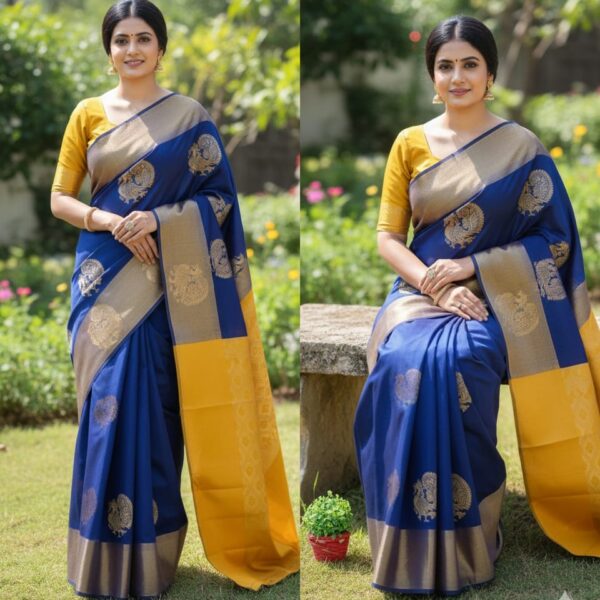 Chanderi Silk cotton saree