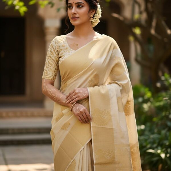 Chanderi Silk cotton saree