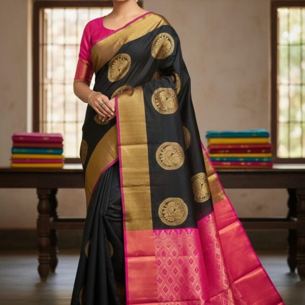 Chanderi Silk cotton saree