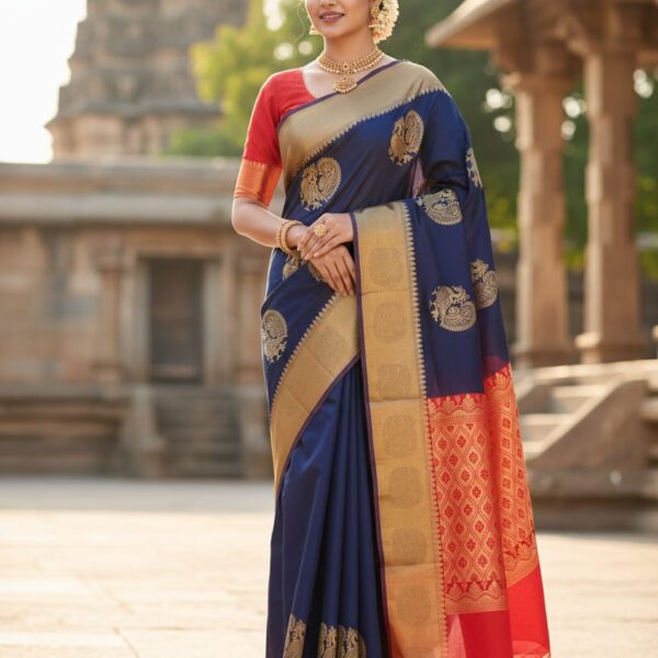 Chanderi Silk cotton saree