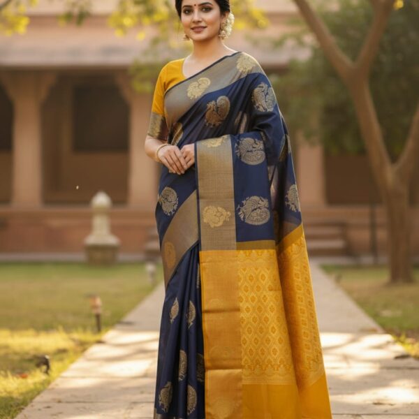 Chanderi Silk cotton saree