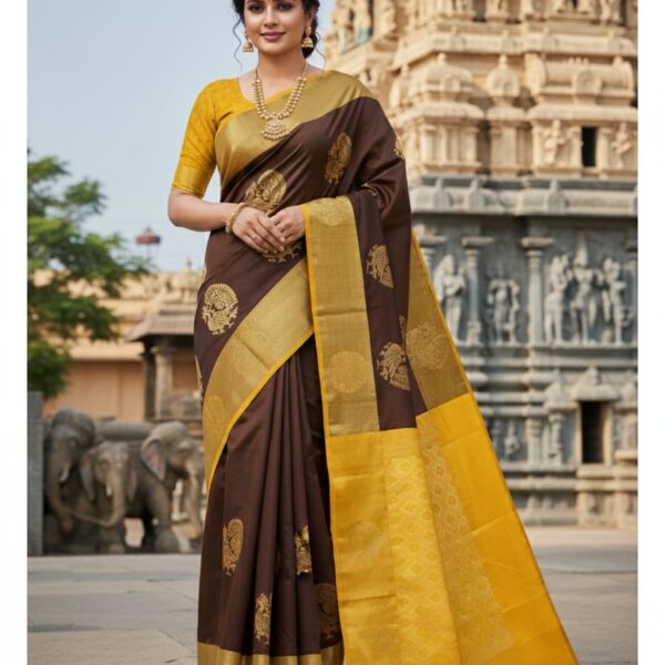 Chanderi Silk cotton saree