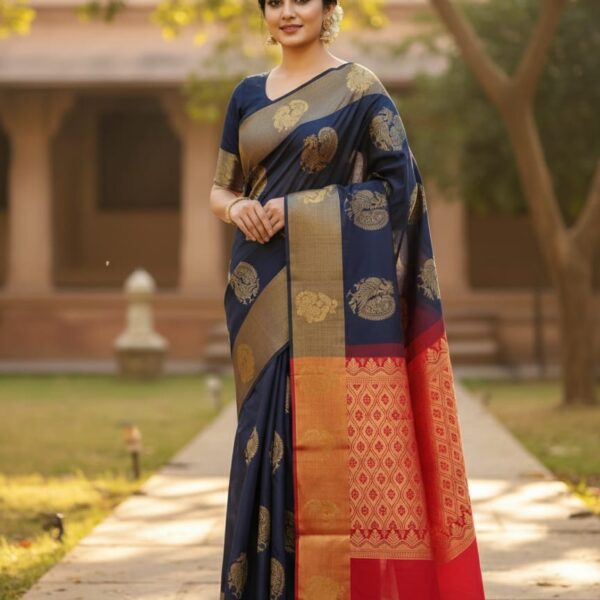 Chanderi Silk cotton saree
